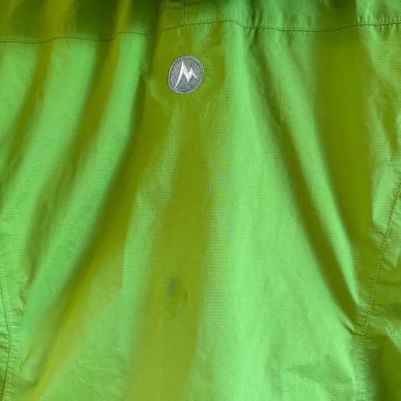 Women’s Marmot Precip Rain Jacket Green Envy Size Small - Picture 6 of 7